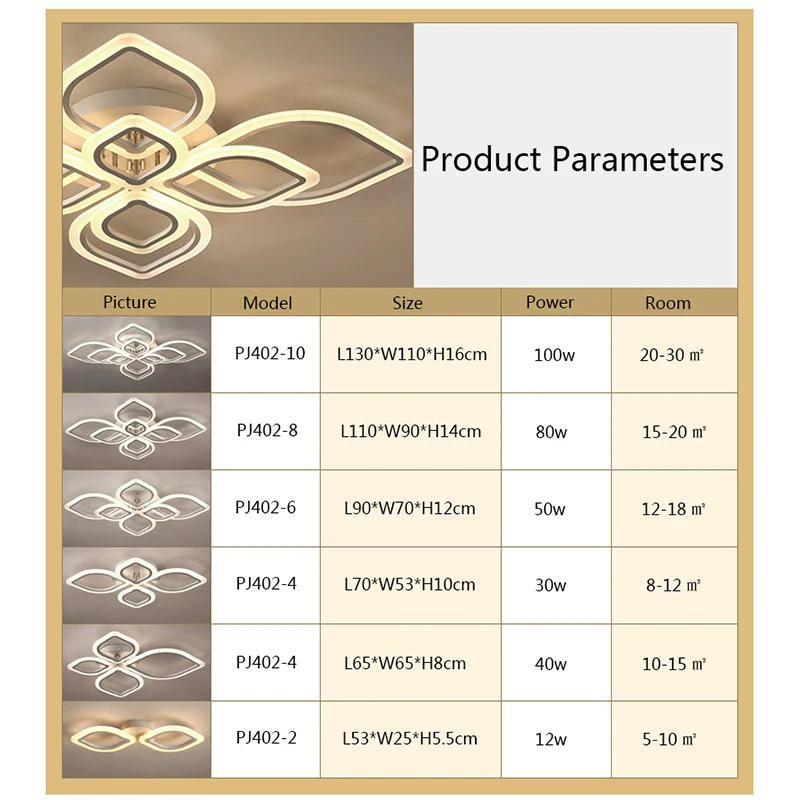 Потолочная люстра современные светодиодные металлические изделия акриловая