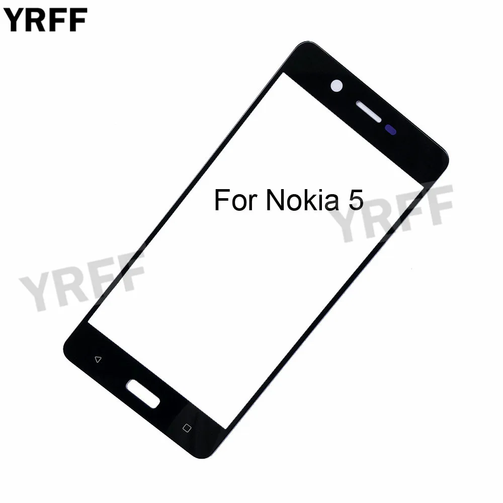 (Без мобильного сенсорного экрана) внешнее стекло для Nokia 5 6 1 II запасная Передняя