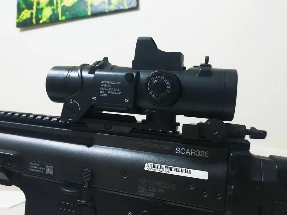 Пластиковый телескоп SpecterDR для гелевого шарового бластера NERF украшение только