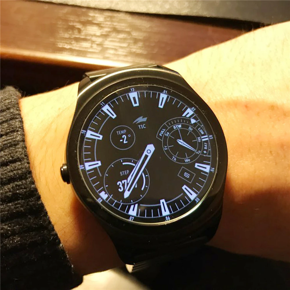 2 шт. закаленное стекло для часов Ticwatch E Защитная пленка экрана смарт-часы 9H 2.5D