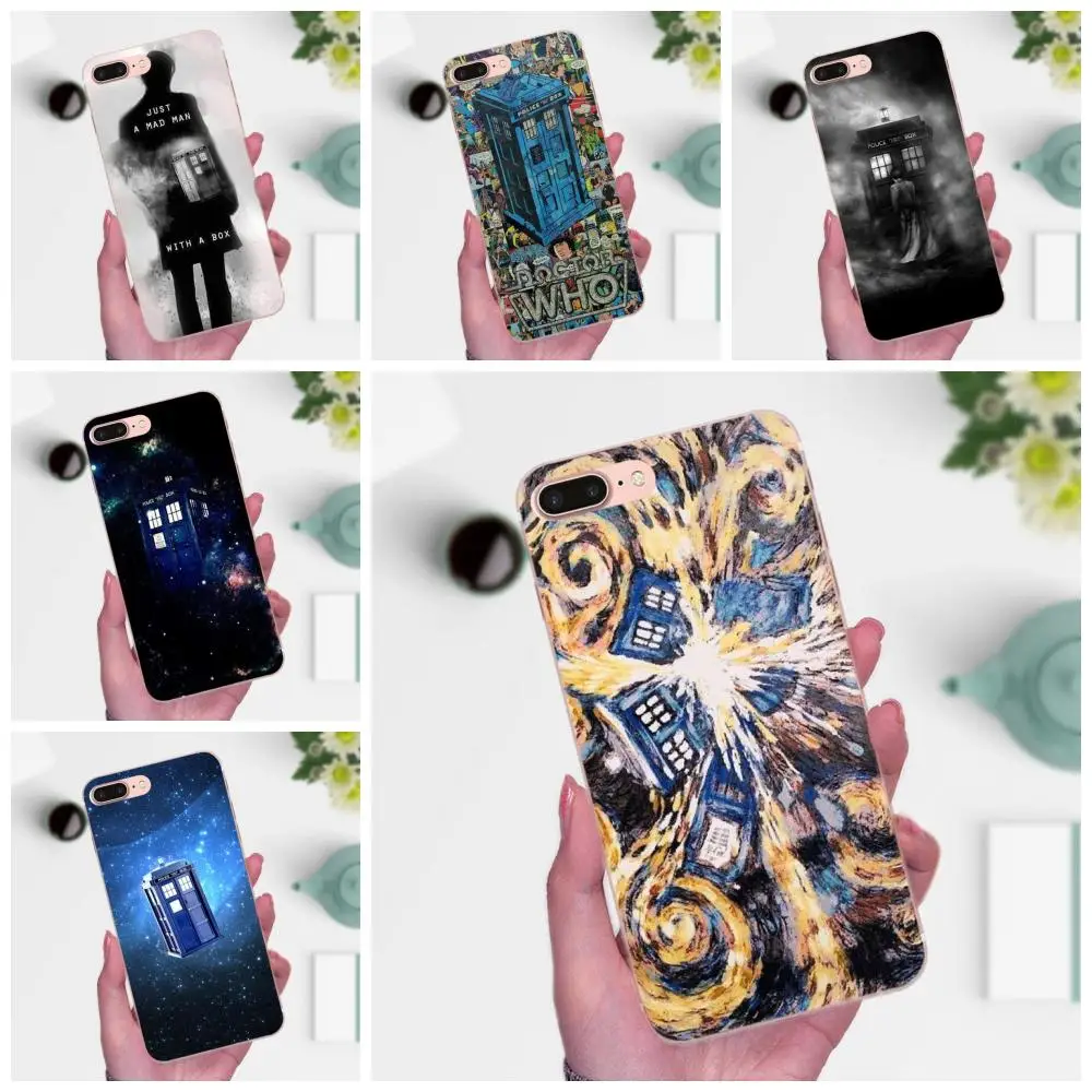 Космический волшебный ТВ шоу ТАРДИС Доктор Кто для Xiaomi Redmi Note 2 3S 4 4A 4X 5 5A 6 6A Pro Plus TPU
