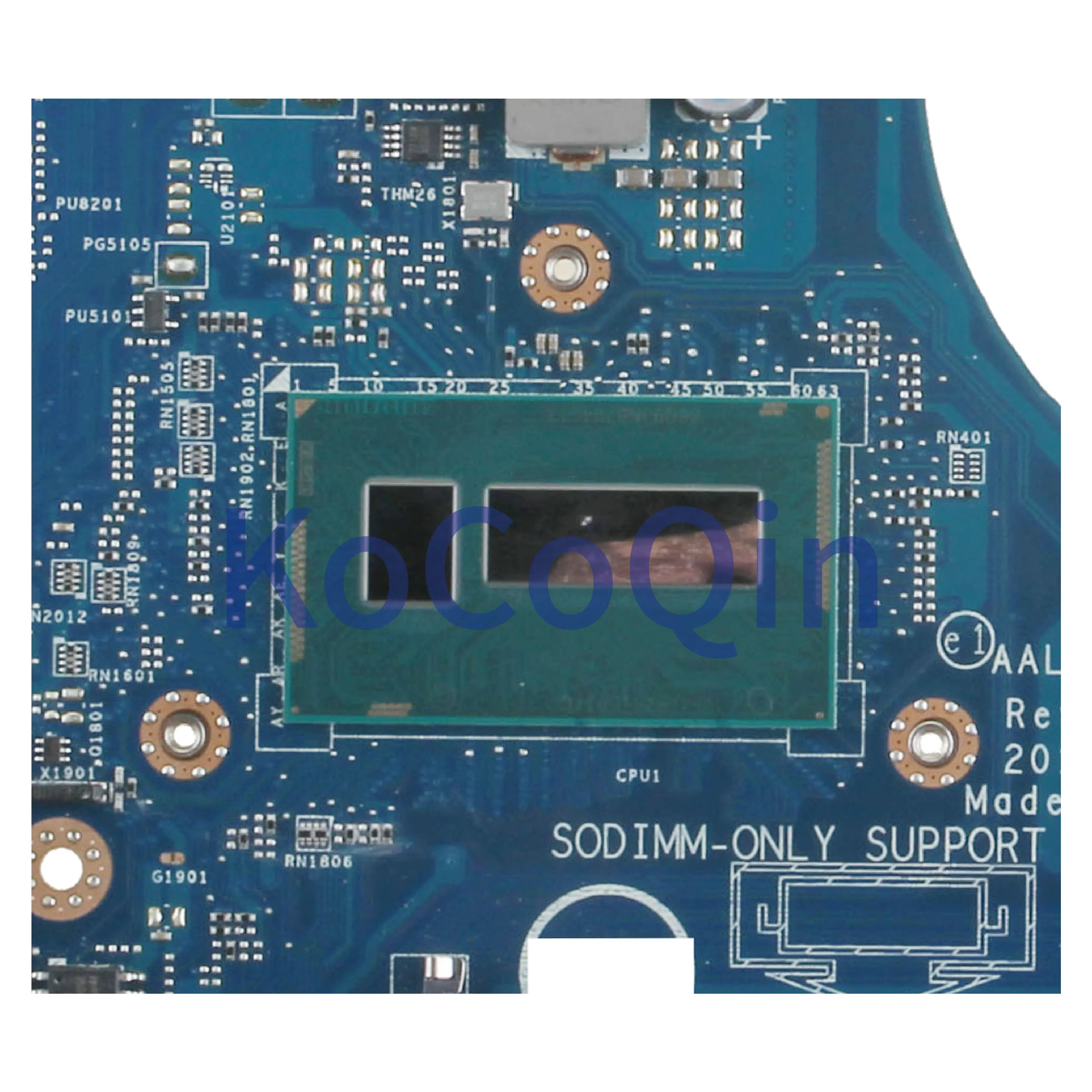 KoCoQin ноутбук материнская плата для Dell Inspiron 5458 5558 5758 I3-5005U HDMI материнская плата AAL10 LA-B843P CN-0M4Y41 0M4Y41 SR27G Процессор
