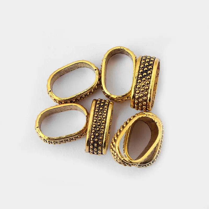 20 шт. фурнитура для ювелирных изделий тисненая точка слайдер 10*6 мм лакричная кожа