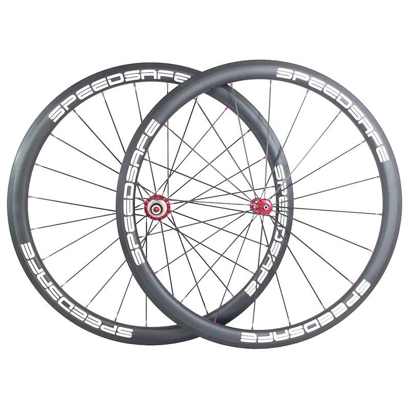 700c 38 мм clincher бескамерная дорожная велосипедные карбоновые колеса 25 Широкий
