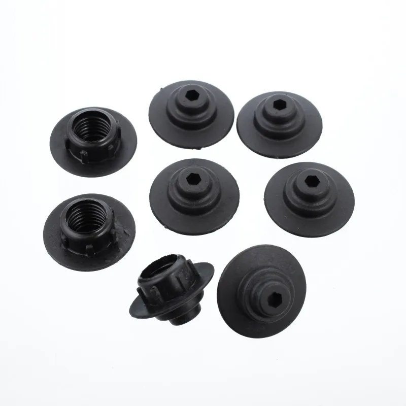 Foosball Retractable rod nut table Soccer parts/ ABS accessories  (diameter : 6mm) AQ-02