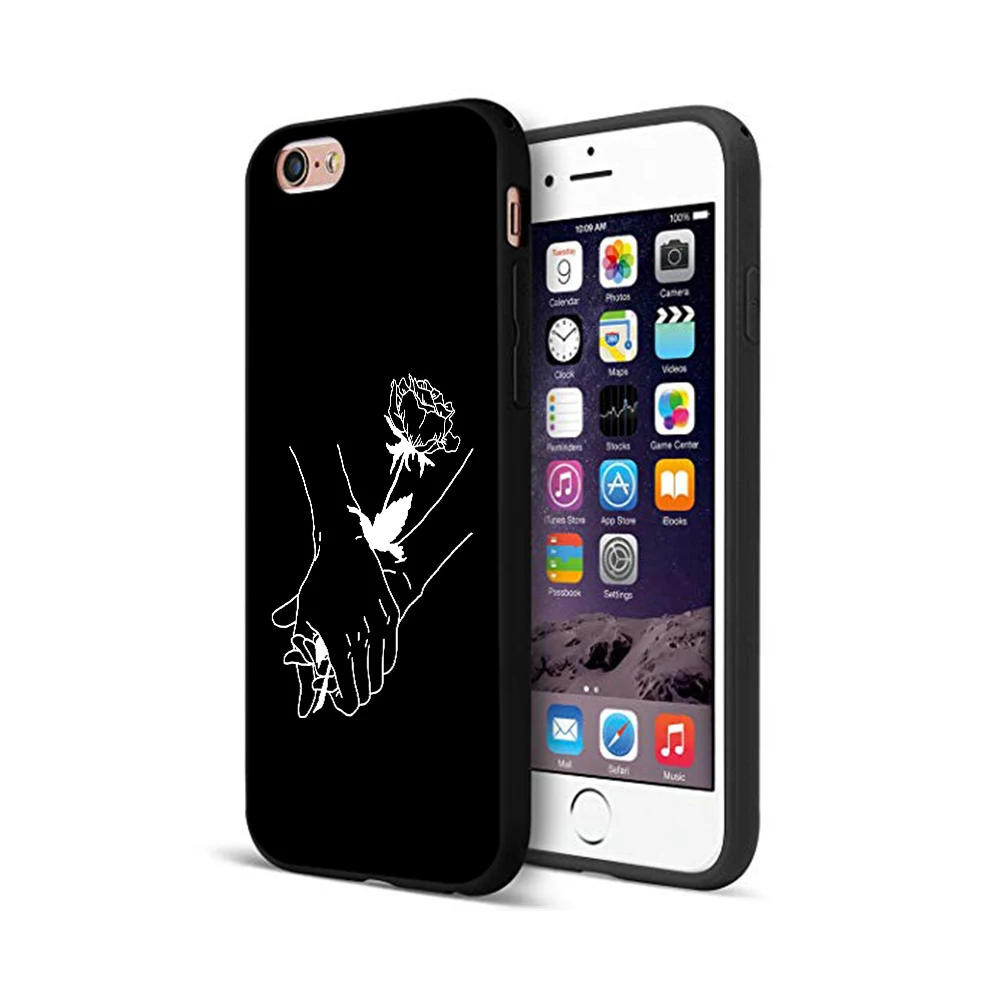 12067 Черный чехол ТПУ для iphone 5 5s se 6 6s 7 8 plus x 10 чехол силиконовый чехол для iphone XR XS 11 pro MAX чехол простой белый - Цвет: 12067