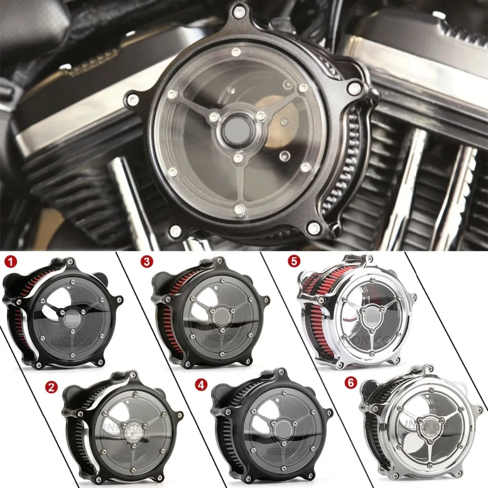 Фильтр для очистки воздухозаборника контрастной резки harley 107 114 117 двигатель Softail