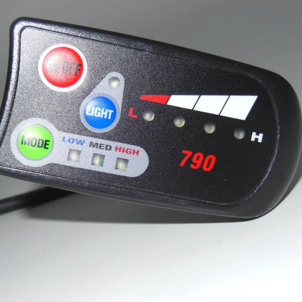 GREENTIME Высокое качество 24V 36V 48V для е-байка 790LED дисплей