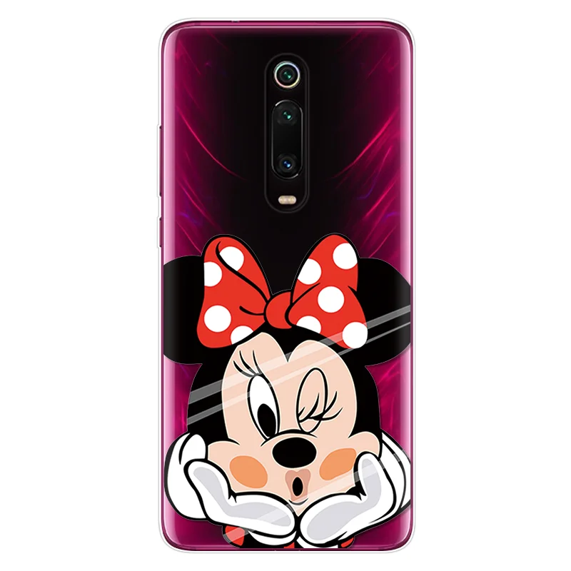 mini Чехол-накладка с мультипликационным принтом для Xiaomi mi 9T Pro, мягкие прозрачные силиконовые чехлы для телефонов Xiao mi Red mi K20 Pro K 20 K20pro Fundas - Color: mini