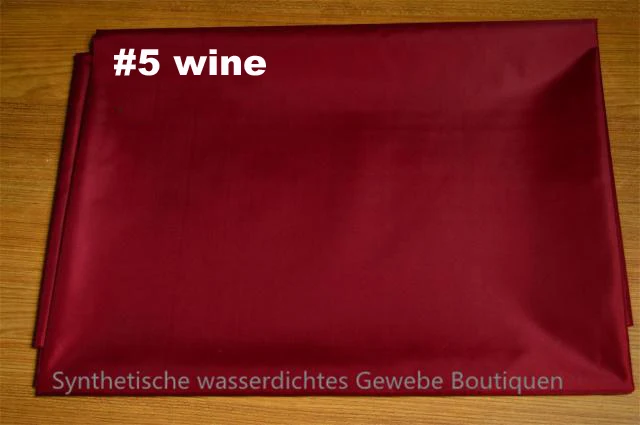5 wine 2 м/лот уличная ткань 210 т полиэстер Тафта Защита от солнца водонепроницаемые палатки покрытие автомобиля зонтик ткань с полиуретановым покрытием - Цвет: 5 wine