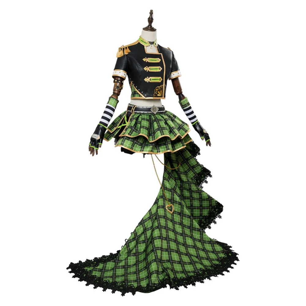 

Love Live! Sunshine!! Kunikida Hanama Punk Rock Cosplay Costume Adult Women Men Full Sets Dress Outfit Halloween Cosplay Costume