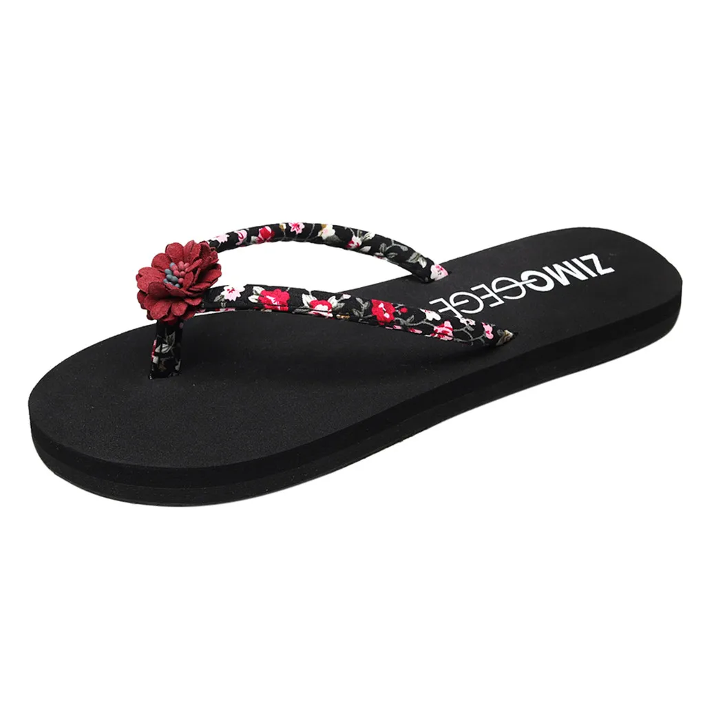 SAGACE/Новые летние женские модные повседневные универсальные богемные Вьетнамки с