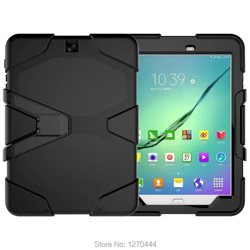 Для samsung Galaxy Tab S2 9,7 SM-T810 T810 T811 T813 T815 планшет сверхпрочный ударопрочный гибридный чехол с подставкой защитный чехол