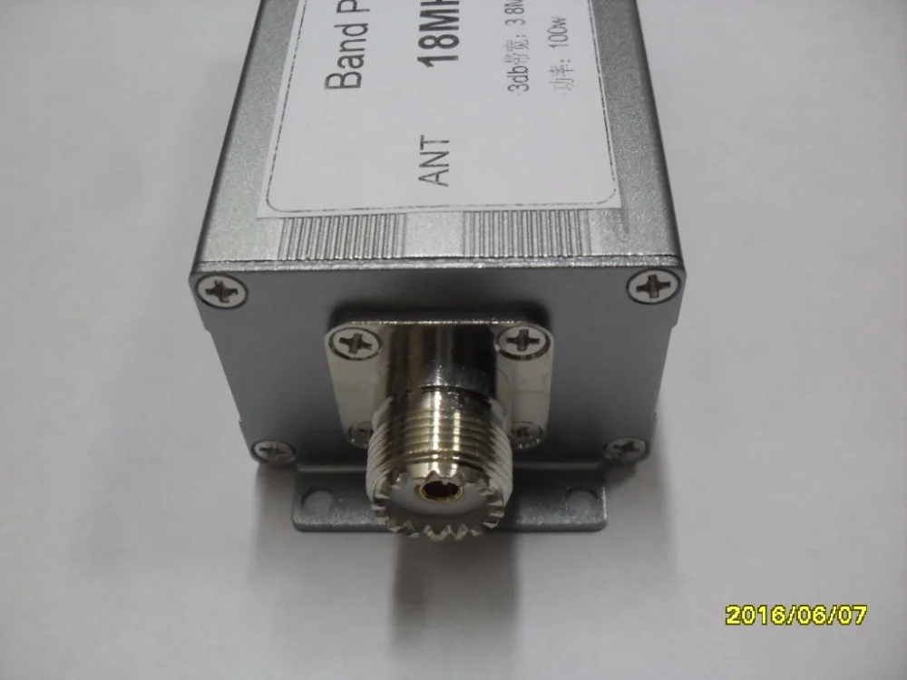 BPF plus 18 МГц высокоизоляционный полосный фильтр для коротковолнового общения с