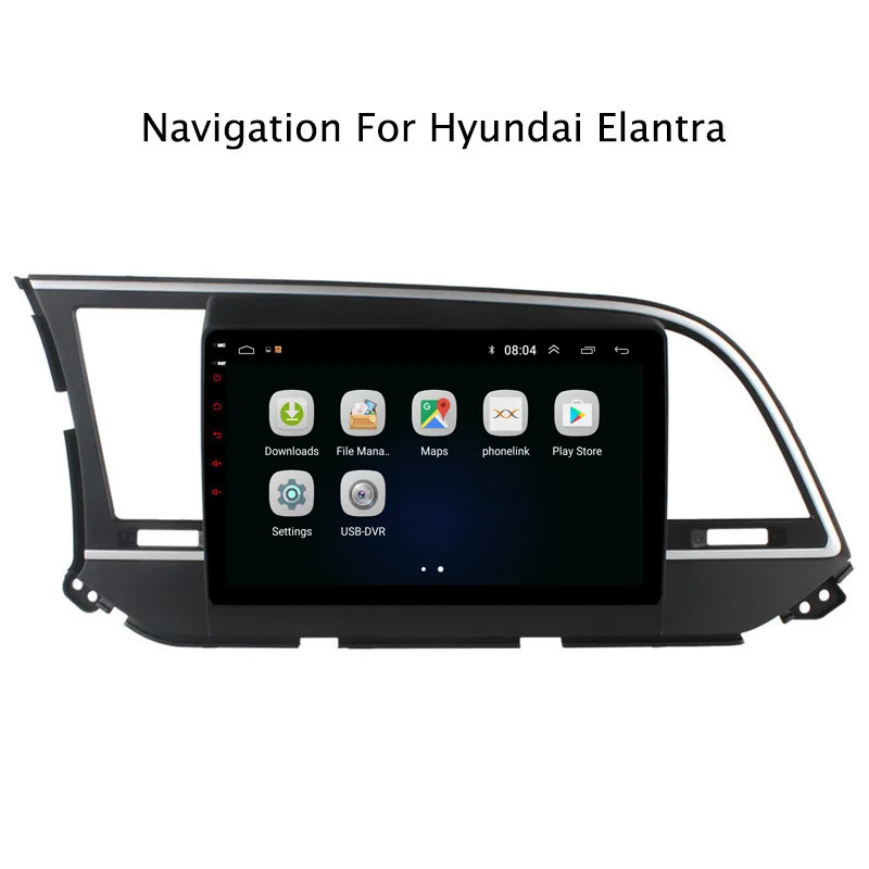 9 &quot2.5D ips Android 8 1 автомобильный DVD gps плеер для hyundai Elantra 2016 2017 радиоприемник стерео
