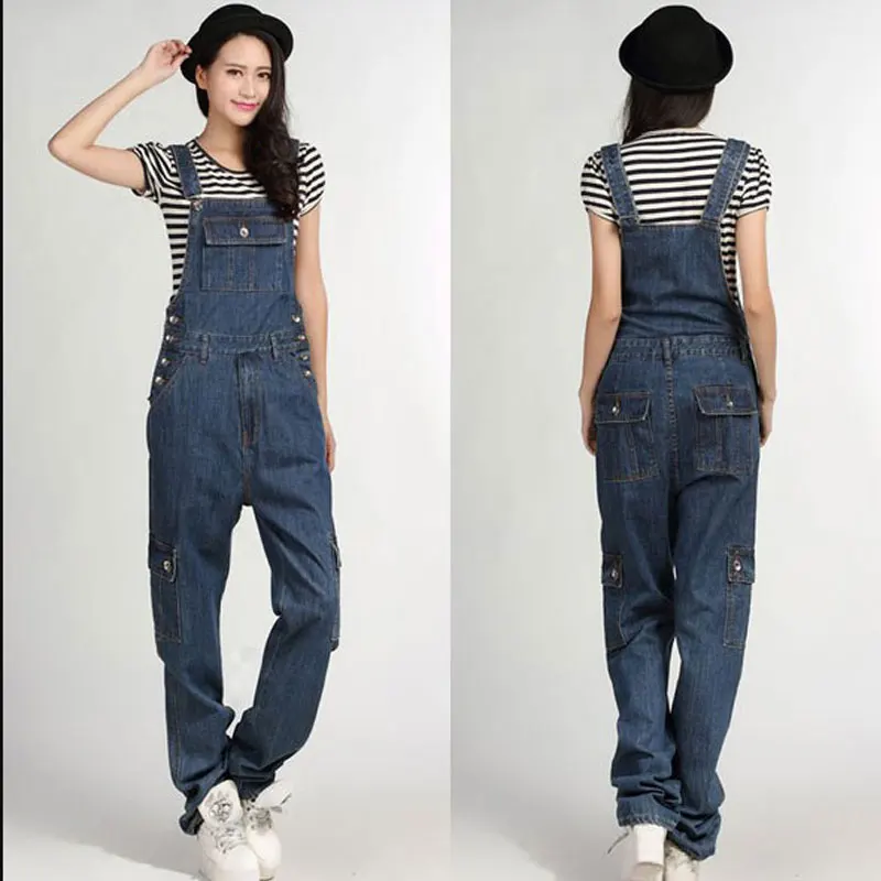 Весна 2020 новый джинсовый комбинезон женские повседневные брюки в