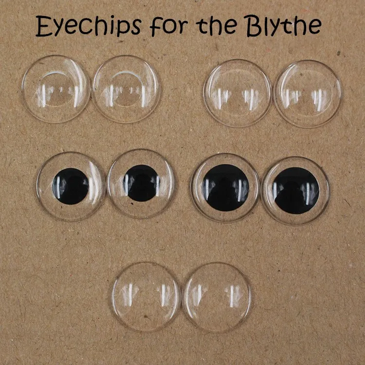 Чипы для глаз 50 пар (для куклы Blyth pullip 1/6 кукол) 14 мм | Игрушки и хобби
