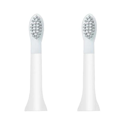2Pcs Toothbrush head 11 PINJING EX3 звуковая электрическая зубная щетка высокочастотная зубная щетка IPX7 Водонепроницаемая с 3 режимами вибрации - Цвет: 2Pcs Toothbrush head