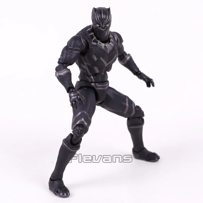 Капитан Америка Civil War Черная пантера ПВХ фигурка Коллекционная модель игрушки 16 см