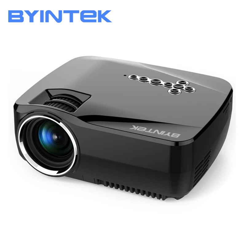 BYINTEK GP70UP Домашний кинотеатр видео мобильный телефон мини светодиодный