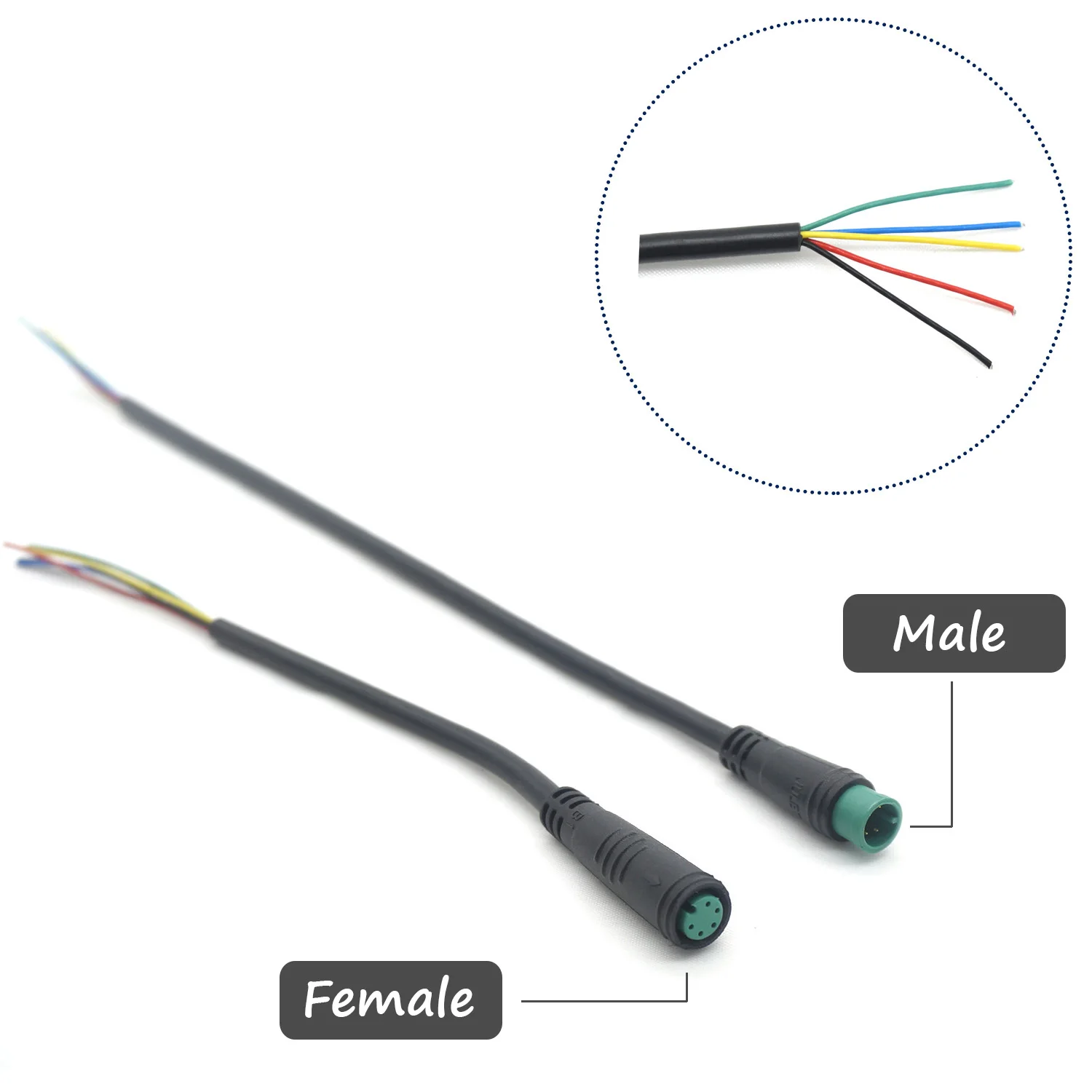 Булу Julet 2 Pin 3 4 5 6 водонепроницаемый расширенный кабель для преобразования