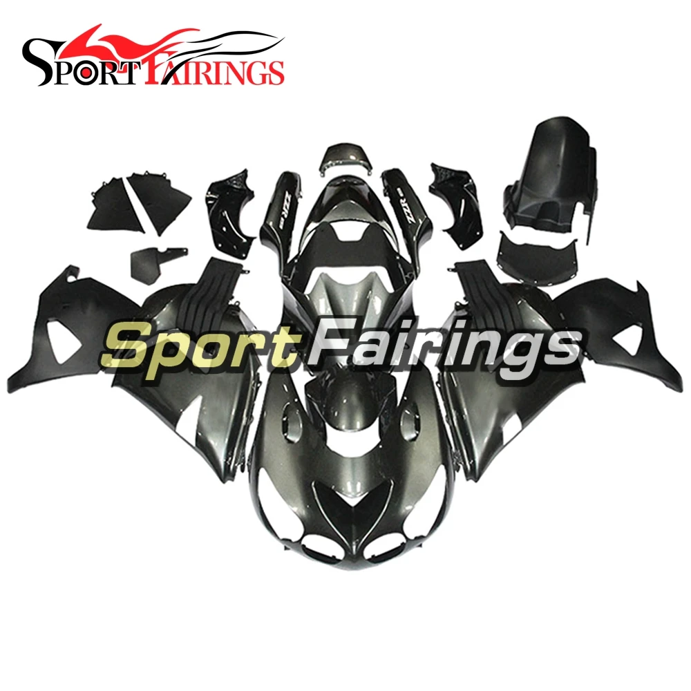 

Fairings For Kawasaki ZX14R ZX-14R Year 06-11 2006 2007 2008 2009 2010 2011 ABS Motorcycle Full Fairing Kit Silver Black Carenes