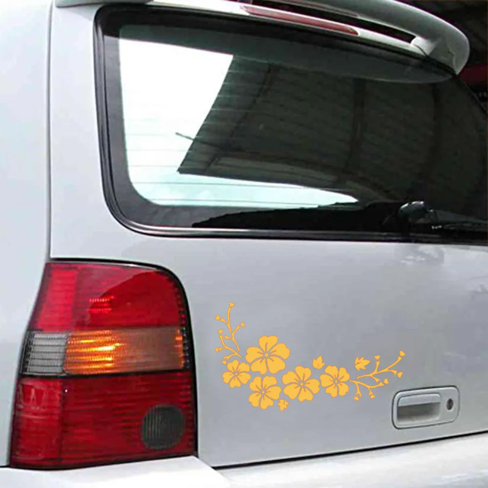 Car-styling Car Decal Delicate Flying Flower Auto Pattern Truck Hood Side Sticker A# dropship | Автомобили и мотоциклы