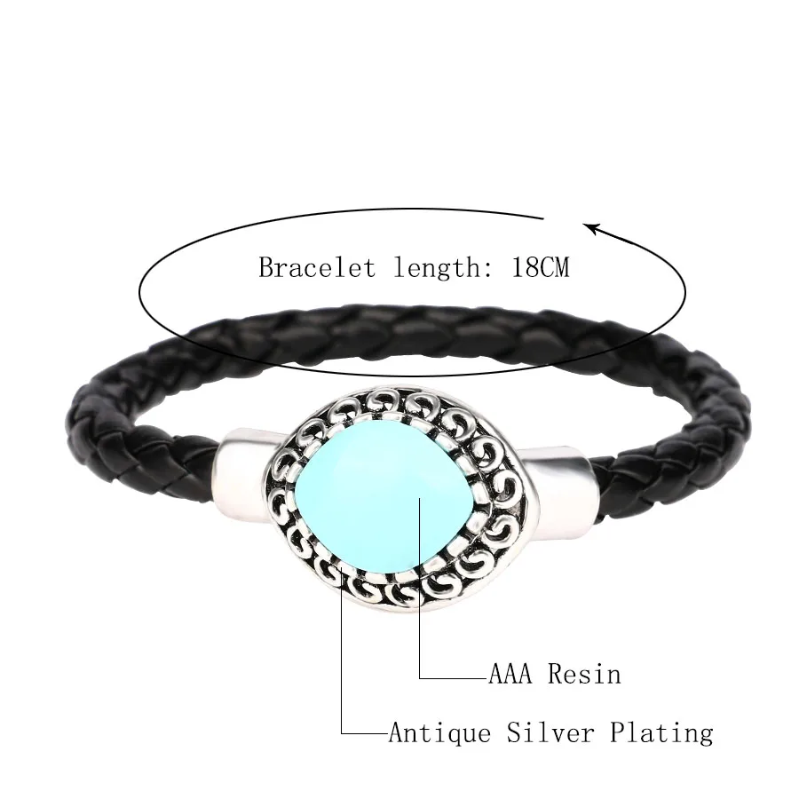 Новые турецкие Синие Ювелирные изделия винтажные очаровательные плетеные