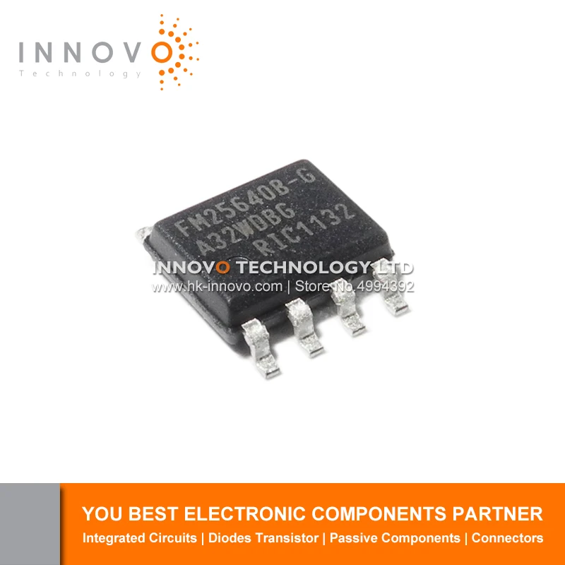 INNOVO 5 шт./лот 50 шт./лот FM25640B-GTR FM25640BG FM25640 25640 5V SOP-8 Бесплатная доставка, новый оригинальный
