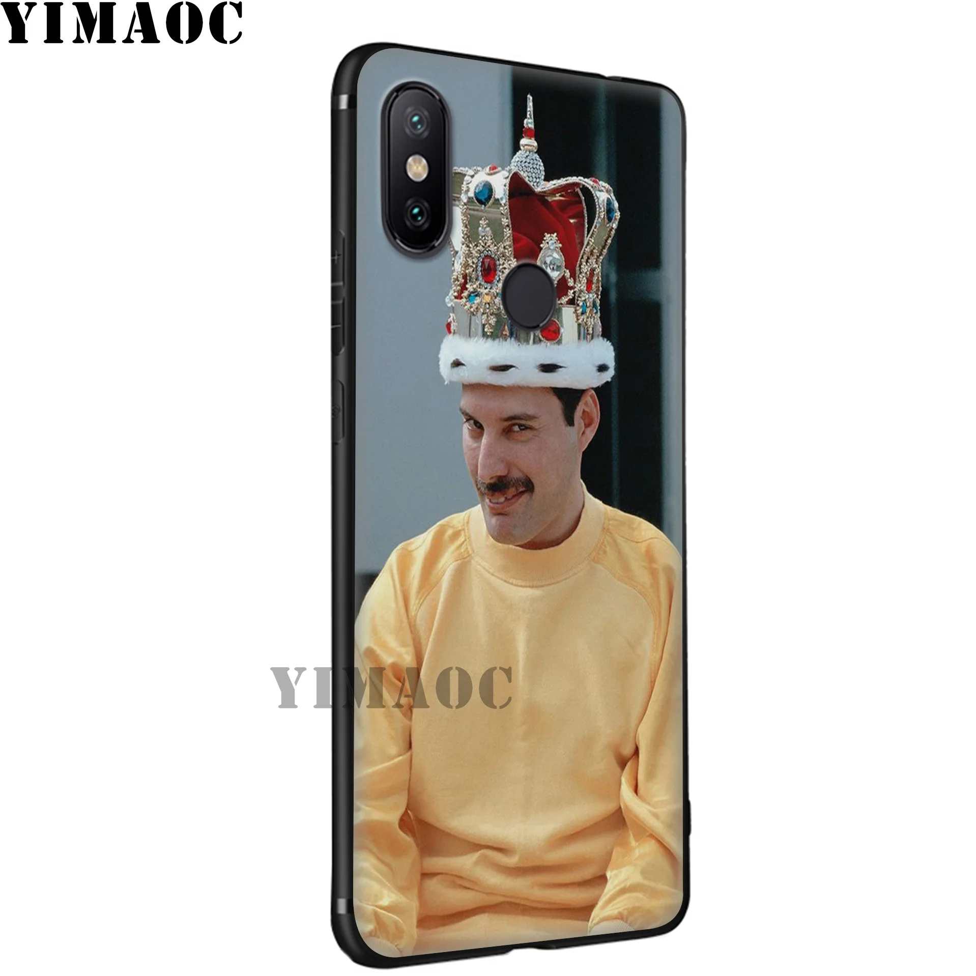 YIMAOC Queen Bands Soft Silicone Case for Xiaomi Redmi 7A Note 7 6 6A 5 4 4X 4A 5A S2 Plus K20 Pro Lite |