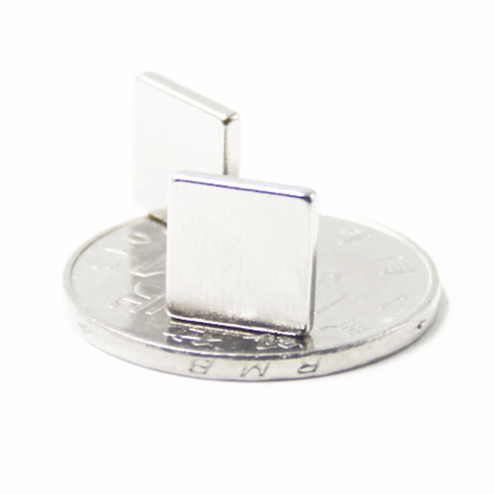 

500pcs F10x10x3mm Super Powerful Strong Rare Earth Block NdFeB Magnet Neodymium N35 Magnets F10*10*3mm Free Shipping