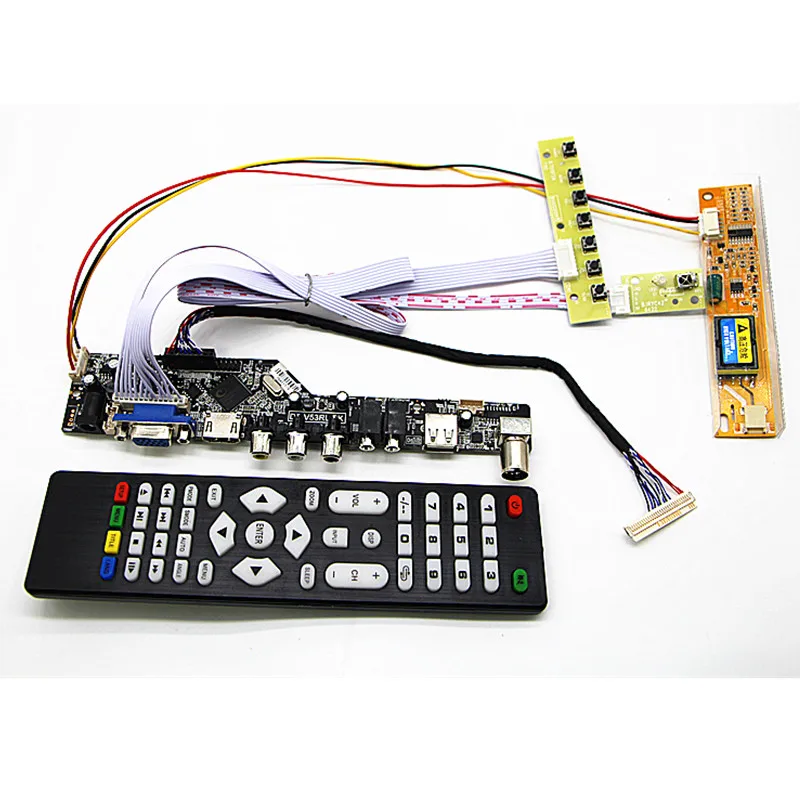 Плата драйвера для ТВ + HDMI VGA AV USB AUDIO TV LCD 14 1 дюйма HT141WXB 100 B141EW04 V.4 1280*800 плата ЖК