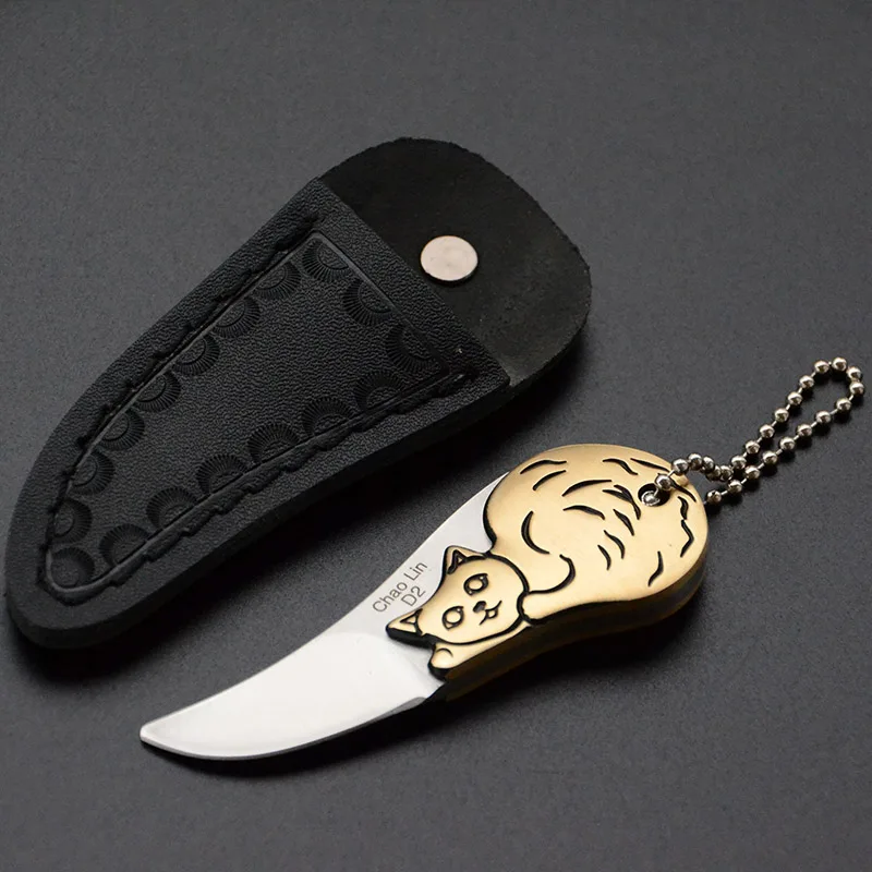 Мини-нож ALMIGHTY EAGLE EDC инструмент D2 стальной нож для самозащиты снаряжение кемпинга