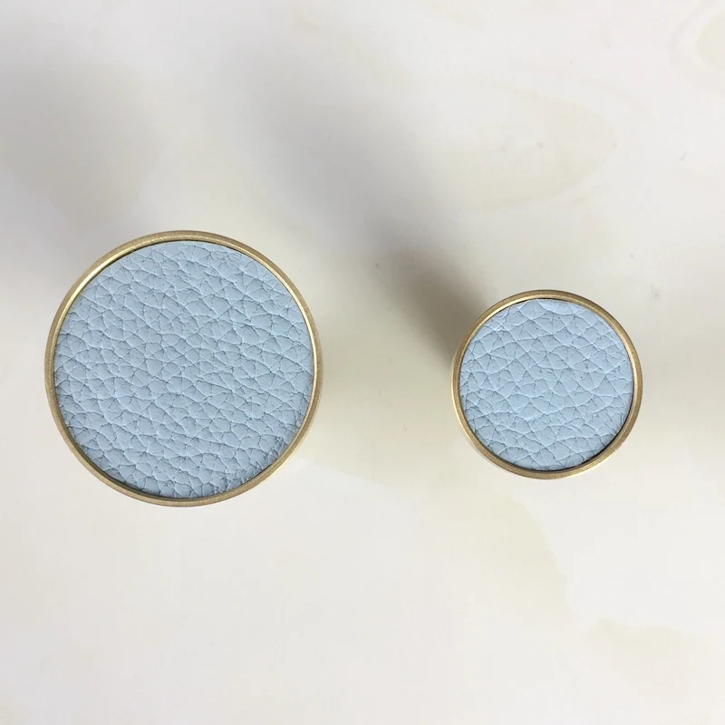 Круглый латунный декоративный кухонный шкаф ручки для выдвижных ящиков и тянет