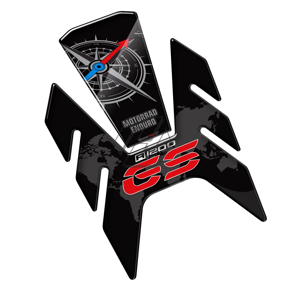 3D мотоциклетный чехол для топливного бака BMW R1200GS R1200 GS Rallye LC 2013 2018|Наклейки и