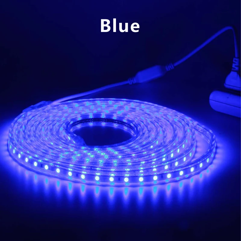 11 м/12 м 15 м/16 20 5050 Светодиодные ленты 220 В 60led Водонепроницаемый сад Гостиная гибкие