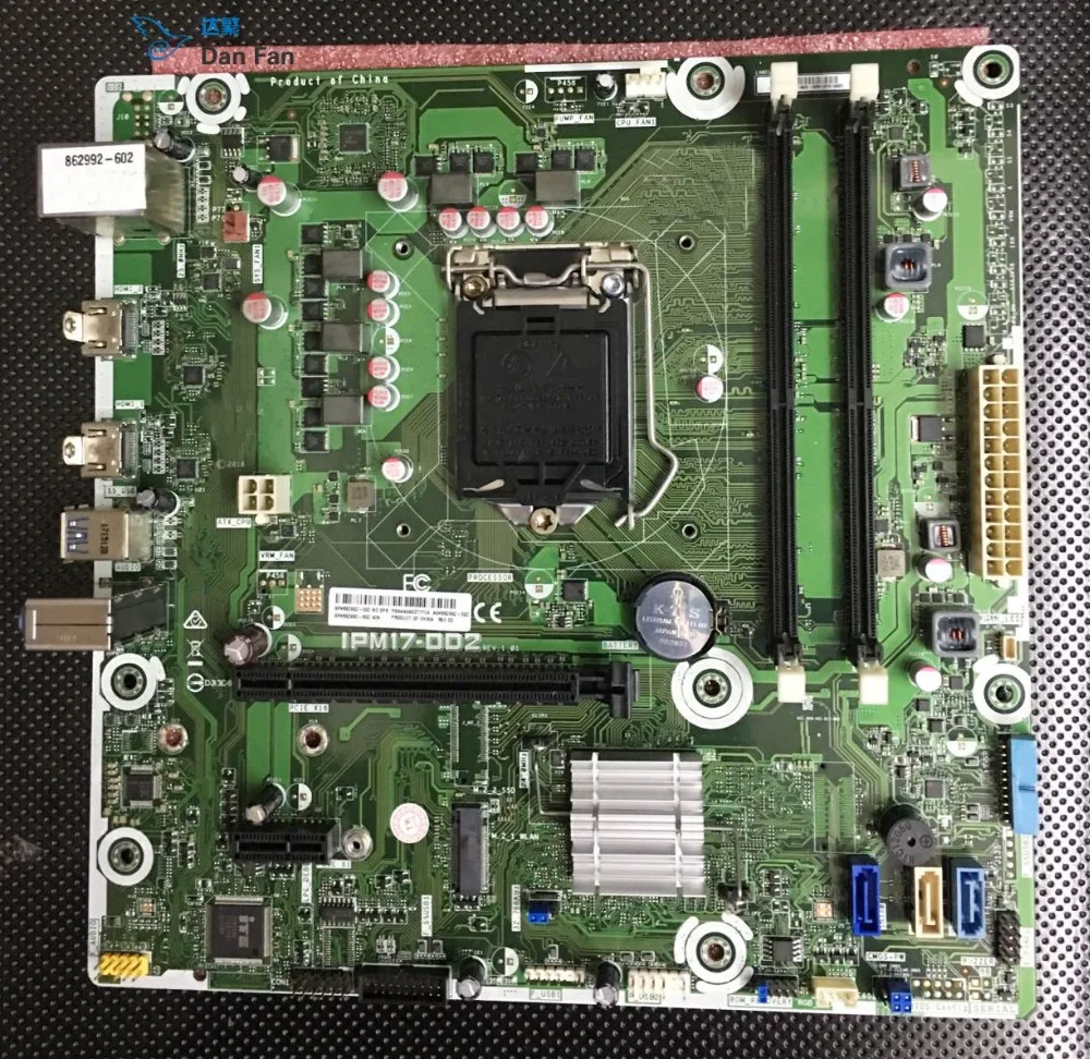862992 002 для HP 870 580 десктопная материнская плата IPM17 DD2 LGA1151 DDR4Mainboard 100% протестирована