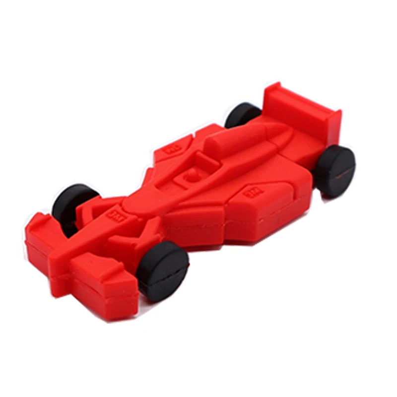 Racing car Флешка пять видов автомобилей usb флэш-накопитель грузовик/кран/пожарная машина memory stick 4 ГБ 8 ГБ 16 ГБ 32 ГБ 64 Гб креативный gfit pen drive cle - Цвет: Racing car