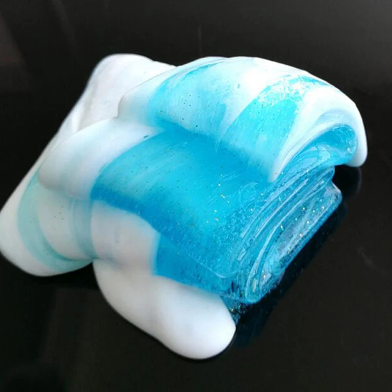 100 мл Galaxy Slime красивый цвет смешивание облако Ароматические снятие стресса слизи мягкий шпатлевка пушистый Floam дети глина игрушка подарок