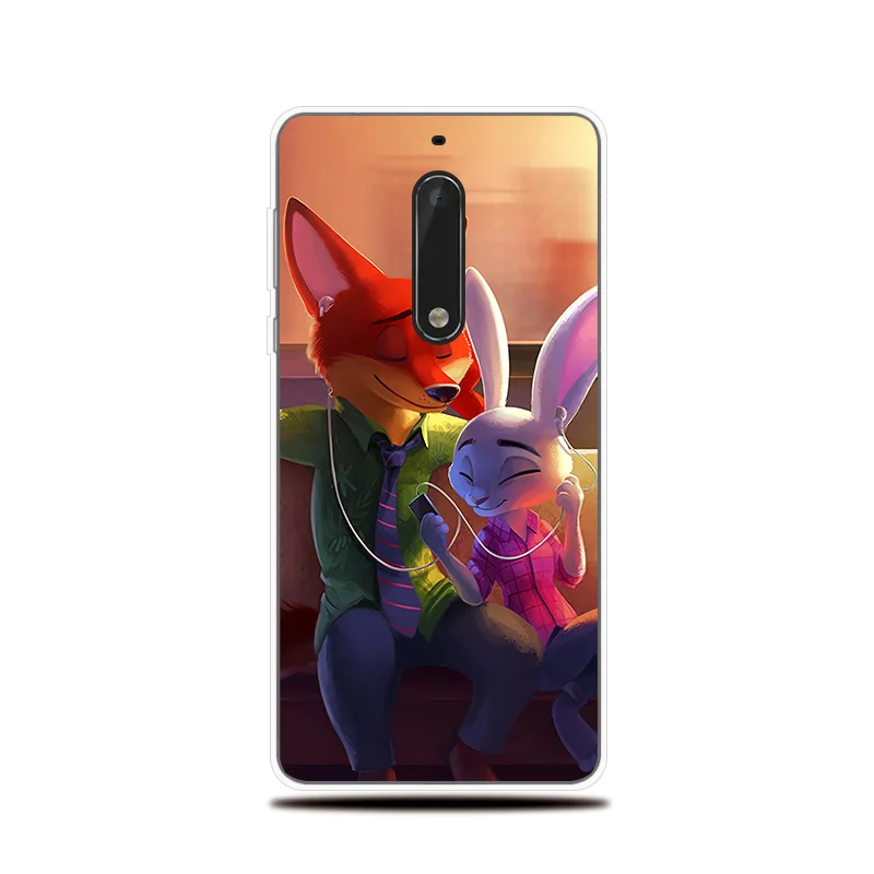 Rabbit Pikachu Silicone Phone Case For Nokia 1 2 3 5 6 7 8 X5 X6 X7 Soft Cover 2.1 3.1 5.1 6.1 7.1 8.1 Plus |