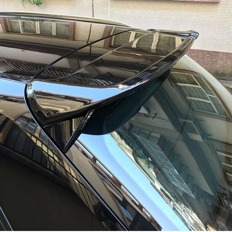 ABS пластик Неокрашенный задний багажник украшение в виде хвостового крыла для Audi