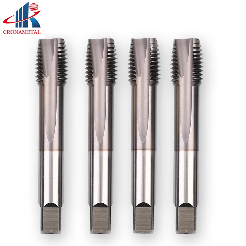 CRONAMETAL HSSE Spiral Point Taps Bright thread machine tap M7 M8 M9 M10 M11 M12 M14 M15 M16 M17 M18 M20 screw tap