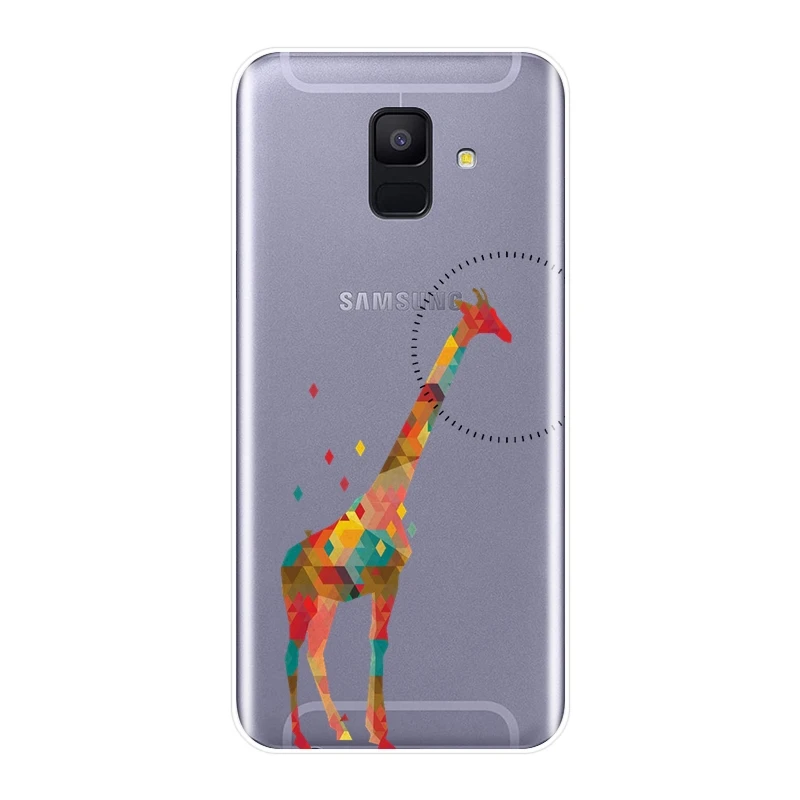 Мягкий силиконовый чехол для телефона Samsung Galaxy A3 A5 A7 2016 2017 чехол-накладка с оленем