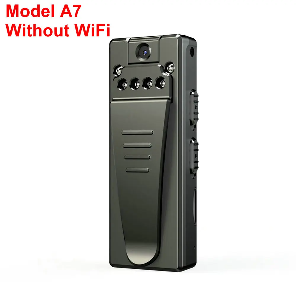 A7 Without WiFi Мини WiFi камера HD 1080P датчик ночного видения Видеокамера движения DVR микро камера Спорт DV видео Беспроводная маленькая камера клип cam - Цвет: A7 Without WiFi