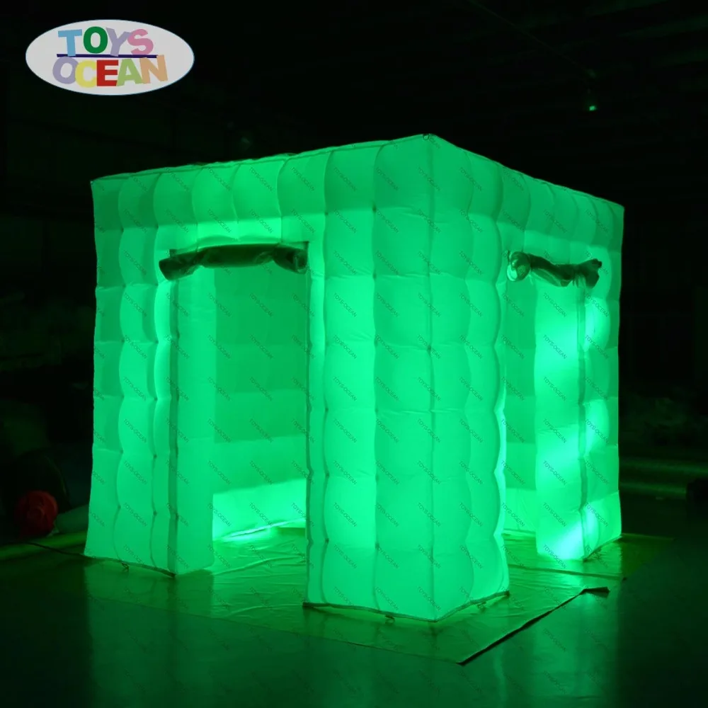 Светодиодная надувная фотобудка кубическая палатка для продажи|inflatables for sale|tent