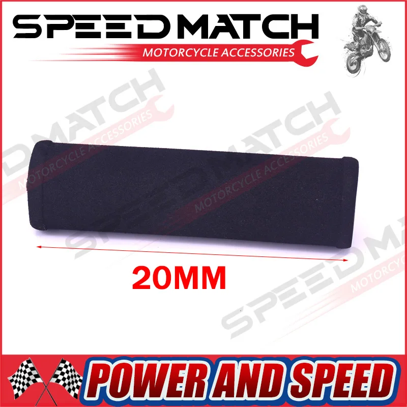 Новый 7/8 &quotРуль управления для мотоциклов S перекладину Бар Pad Литой 8&quot Круглый