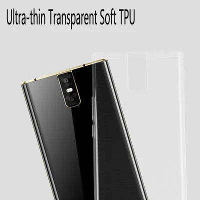 Противоударный чехол Oukitel K3 роскошный из мягкого ТПУ силикона ударопрочный