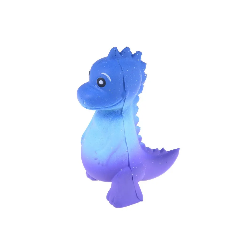 dinosaur Медленно поднимающийся сжимающий эластичный исцеляющий стресс игрушки антистресс яйцо молоко хлеб собака в банане лицо медведь говно Jumbo мягкие игрушки - Цвет: dinosaur