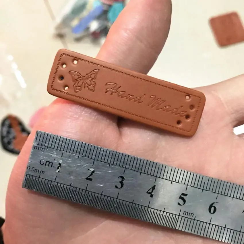 23 стиля 30 шт./лот нашивки из искусственной кожи для одежды сделай сам Zakka