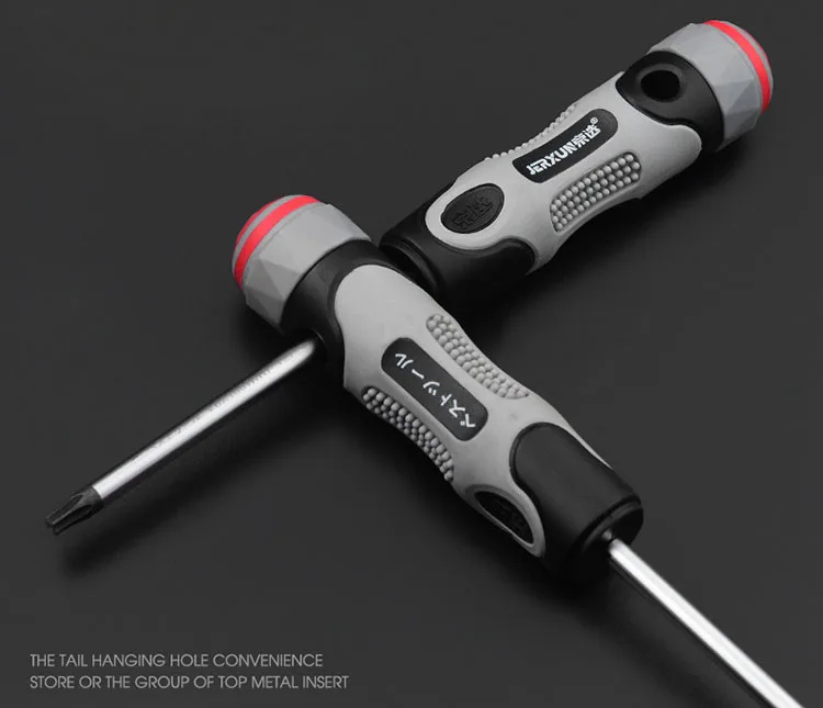 JERXUN T5-T30 отвертка Torx CR-V Быстрый сливовый Отвертка Магнитный болт отвертка инструменты для вождения 1 шт